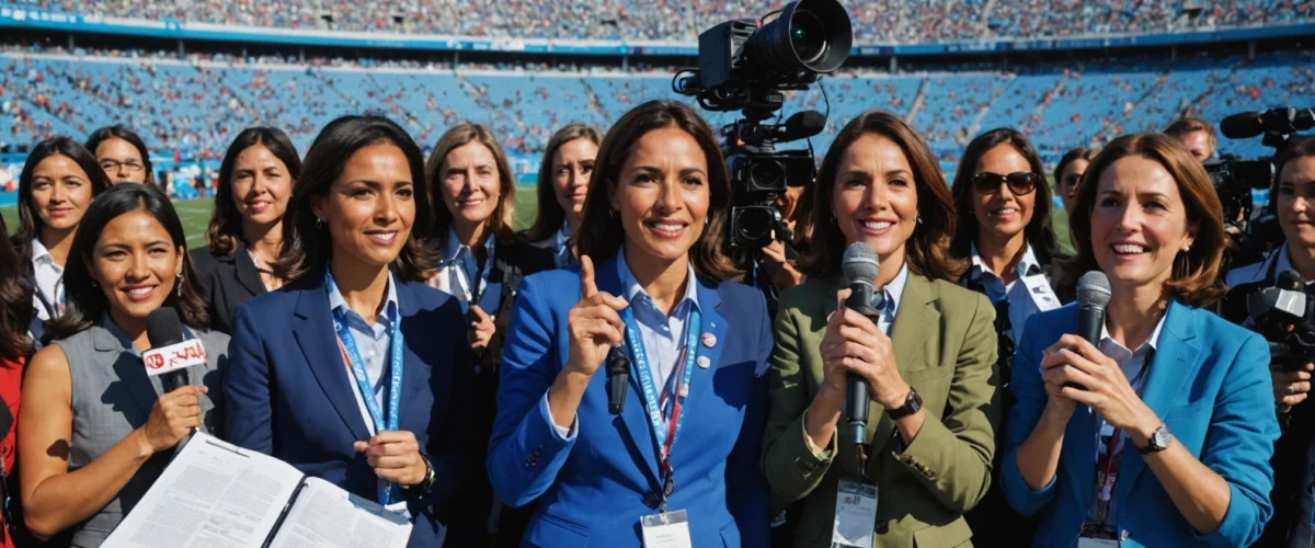 journaliste sport femme